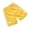 Yellow, variant on HGIEYS Kids Summer Athletic Shorts, Lightweight Loose Fit Casual Shorts with Side Stripes, Elastic Waist Breathable Sports Shorts for Boys Girls 5-6 Years