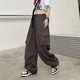 thumbnail image 4 of Moda Pantalones Dama Trabajo Pierna Ancha Para Mujer Casual, 4 of 8