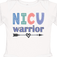 thumbnail image 4 of Inktastic Nicu Grad Cute Nicu Warrior Boys or Girls Long Sleeve Baby Bodysuit, 4 of 5