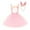 Pink, variant on KAUOD Girls Easter Bunny Animal Dress up Kids Sleeveless Tulle Tutu Fancy Dress with Hairband Dress Up Parties Outfit