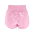 thumbnail image 5 of Workout Shorts for Womens Loose Quick Dry Elastic High Waisted Running Shorts with Built-In Liner Lightweight Summer Lounge Shorts with Pockets Red XXL, 5 of 5
