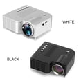 thumbnail image 3 of Mini proyector LED Interfaz de hogar portátil de alto rendimiento con reproductor Audio Media AV TF USB Video con Eigraketly EL014412-00, 3 of 5