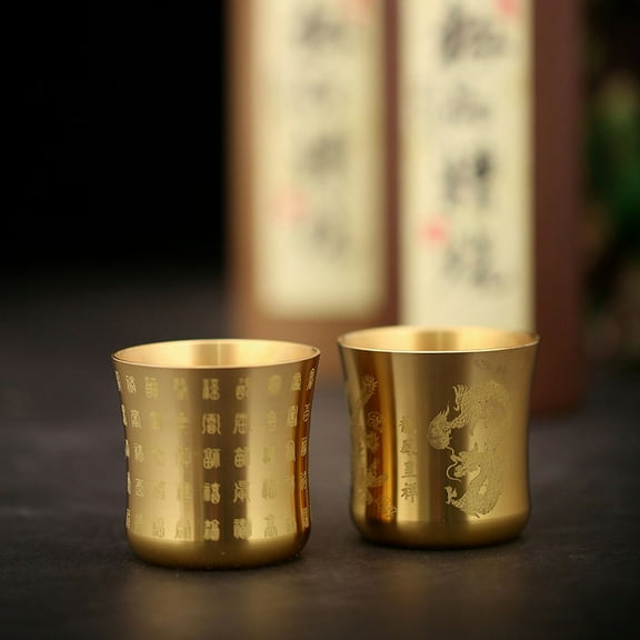 Tea Cups Tea Mug Brass Homeware China Antique Bar Drinkware Ancient Teacup
