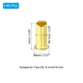 thumbnail image 2 of Uxcell 60Pcs Brass Compression Insert Compression Insert Tube Support for 5/16" OD Tube, 2 of 6