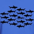 thumbnail image 3 of CafePress - Scuba Diver Swimming In School Of Sharks T Shirt - Men's Classic Graphic Cotton T-Shirt, 3 of 4