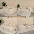 thumbnail image 5 of LiviNest Modular Sectional Sofa: Modern L-Shape Couch with Chaise & Deep Seat - Premium Flannel Upholstered Furniture for Living Room & Bedroom - No Assembly Required & Pet Friendly Design, 5 of 6