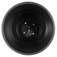 thumbnail image 3 of Garden Elements Plastic Indoor/Outdoor Round Tulip Banded Lightweight Planter with Drainage Holes, Durable and Versatile, Bronze 15", 3 of 4