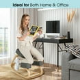 thumbnail image 4 of Gymax Ergonomic Kneeling Chair Rocking Stool Upright Posture Office Furniture Grey, 4 of 10