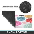 thumbnail image 7 of 2 Piece Purple Pink Dalia Rug Kitchen Rug Set, Decor Kitchen Rugs, Absorbent Non-Slip Washable Floor Mats, Home Indoor Runner Rugs 17"x47"+17"x30", 7 of 7