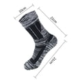 thumbnail image 5 of 4 pares de calcetines impermeables Unisex calcetines transpirables impermeables al aire libre esquí senderismo vadear calcetines de pesca para hombres y mujeres, 5 of 5
