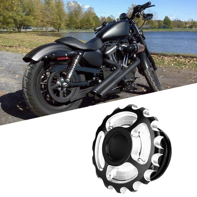 Couvercle de Carburant en Aluminium CNC pour Moteur Accessoire Modifié Compatible avec 883 1200 48