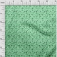 thumbnail image 2 of oneOone Rayon Sea Green Fabric Geometric Fabric For Sewing Printed Craft Fabric By The Yard 56 Inch Wide, 2 of 5