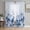 Blue, variant on Blue Blooms Floral Sheer Curtains 84 Inch Length 2 Panels Set for Living Room/Bedroom, Spring Flowers Botanical Blue Ombre Semi Curtain Sheers Drapes Rod Pocket Curtains Window Treatment 52''x84''x2