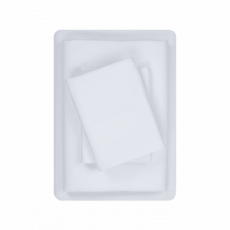 Mainstays Sheet Set (King White) + 2 Free King Pillowcases