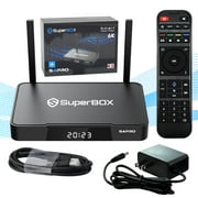 S4 Pro 2024 Super Box Ultra Smartbox for TV, Smart Super Box for TV S4pro Superbox with Voice Remote, 2GB RAM + 32GB Storage, HDMI, Easy Setup Guide by Seller