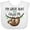 AA-White, variant on Inktastic My Great Aunt Loves Me Cute Sloth and Baby Boys or Girls Baby Bib