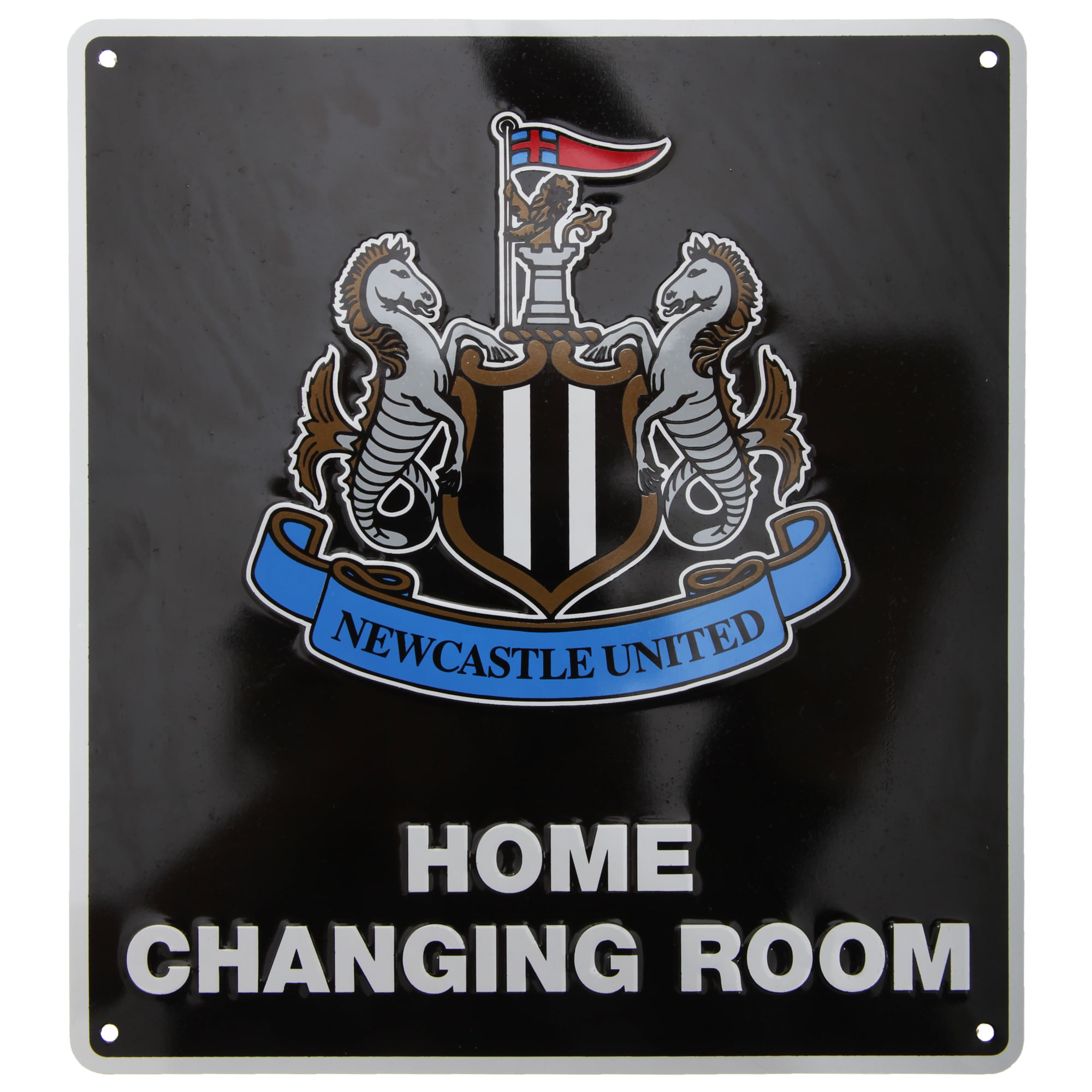 Newcastle United Football Club Home Changing Room metal Sign Sports Memorabilia 