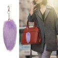 thumbnail image 2 of Binwennn Ornament Glass Tail Pendant Unique Ornament Dangle Jewelry Accessory Feng Shui Fashionable Keychain Fob, 2 of 6