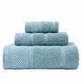 thumbnail image 2 of Giyblacko Cotton 3 Pcs Or 3 Pcs Bath Towel Set Luxury Bath Towels For Bathroom Soft & Absorbent Bathroom Towels Set (1 Bath Towel 1 Hand Towel 1 Washcloth), 2 of 9