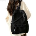 thumbnail image 2 of Zecgelong Student Backpack Large Capacity Minimalist Casual Daypack for School Travel Black, 2 of 5