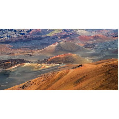 Trademark Fine Art "Haleakala Volcano" Canvas Art