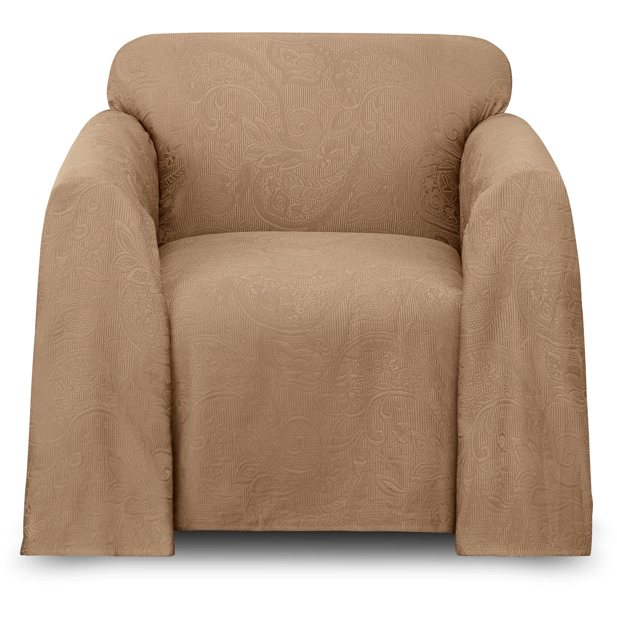 Mainstays 1-Piece Stretch Fabric Sofa Slipcover - Walmartcom Mainstays 1-Piece Stretch Fabric Sofa Slipcover - Walmartcom