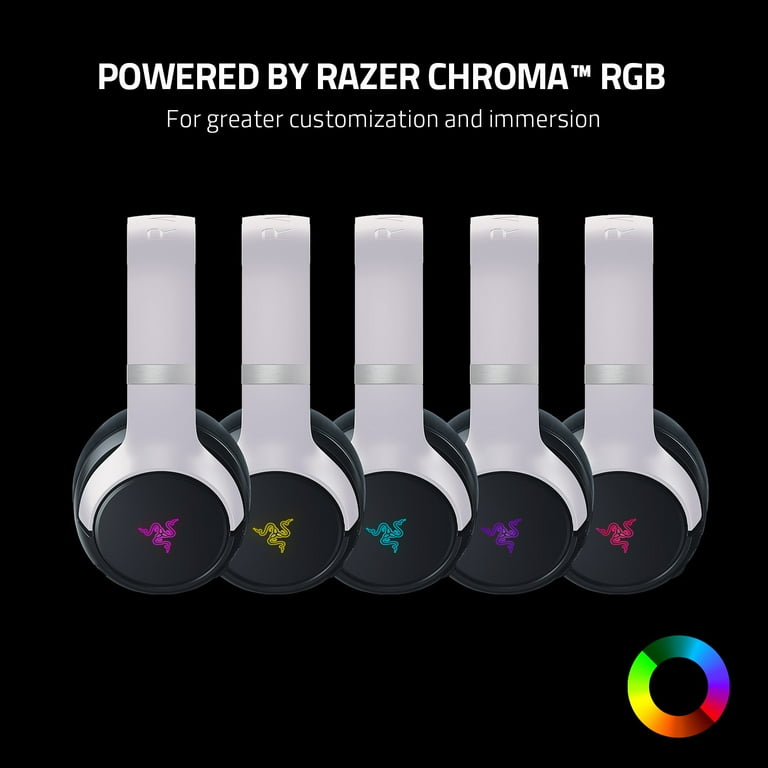 Razer Kaira Pro for PlayStation Wireless Gaming Headset, White Razer Kaira Pro for PlayStation Wireless Gaming Headset, White