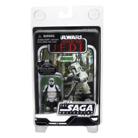 Star Wars Saga Collection 2006 Vintage Biker Scout Action Figure