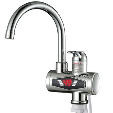 SOONHUA 3000W Instant Tankless Electric Hot Water Heater Faucet Kitchen Fast Heating Tap Water Faucet With LED Digital Display