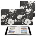 thumbnail image 2 of iauyy PU Leather Scrapbook Album | Expandable Binder with 20 Self-Adhesive Pages (11.8x24in)，White Flowers, 2 of 8