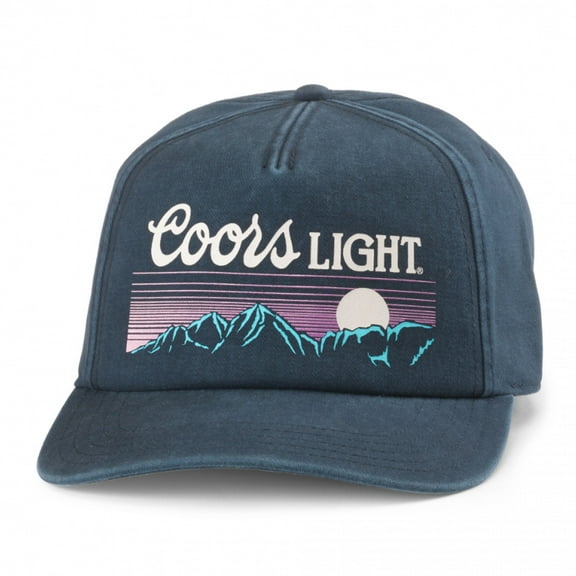 Coors Light Mountain Sunset Denim Walker Adjustable Hat