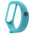 thumbnail image 1 of Bracelet de Remplacement Bracelet Flexible Rond Bande Résistante à l'Usure Bracelet Intelligent Bracelet de Montre Bracelet de Sport Remplacement pour Mi 3 Sarcelle, 1 of 8