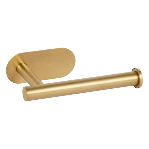 Self Adhesive Toilet Paper Holder, Thicken SUS304 Stainless Steel Rustproof Toilet Roll Holder No Drilling Wall Mount for Bathroom Kitchen Washroom