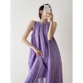 thumbnail image 1 of Une Robe en Lin pour Filles pour Femmes 2024 Nouvelle Mode Décontractée Sans Manches Unie Débardeur Robe d'Été Chic Vintage Plissée Ample Robe Maxi, 1 of 7