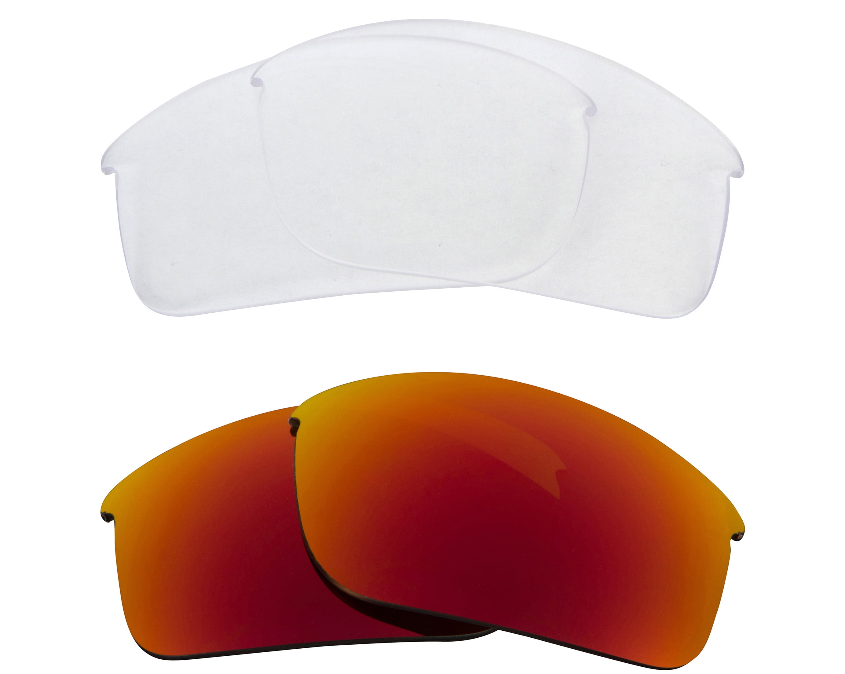 SEEK Replacement Lenses Compatible with Oakley Bottle Rocket Clear