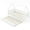 White, variant on Gymax Twin Size House Bed w/ Trundle Wooden Kids Bed w/ Safety Rails & Decorable Roof White