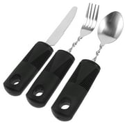 3 Pcs Bendable Cutlery Set Utensils Silverware Elderly Tableware Aid Adaptive Dinnerware Portable for