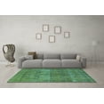 thumbnail image 3 of Ahgly Company Indoor Rectangle Oriental Light Blue Traditional Area Rugs, 8' x 12', 3 of 4