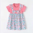 thumbnail image 4 of ATORRE Girls Ruffle Sleeve Tank Dress Summer Cute Floral Print Round Neck Cotton Beach Dresses Lightweight Comfortable Sundress 2026 Pink B 6-7 Years, 4 of 8