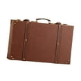 thumbnail image 4 of Wooden Suitcase Storage Chest Decorative Box Retro Style with Handle for Wedding Photography Studio Setups, 4 of 9