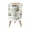 Color 3, variant on Small Trash Can with Lid Animal Forest Scene Bear Trees Sunset 1.8 Gallon Dog Proof Trash Can Round Garbage Can Waste Bin Wastebasket for Bathroom Bedroom Living Room