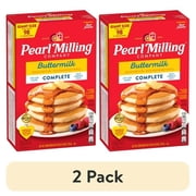 (2 pack) Pearl Milling Company Complete Buttermilk Pancake Mix Buttermilk, 80oz (Packaging May Vary)