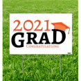 thumbnail image 1 of Advanced Graphics 3621 23 x 15 in. 2021 Grad Yard Sign, Orange, 1 of 1