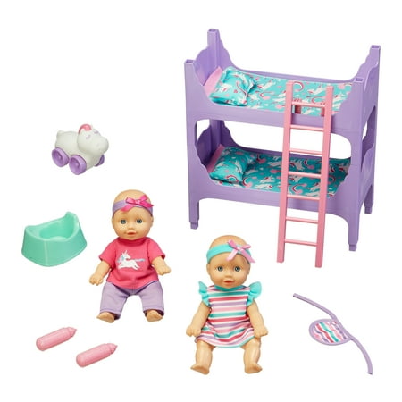 Kid Connection 22-Piece Baby Doll Room Play Set (Best Dolls For Kids)