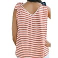 thumbnail image 5 of Biekopu Women 4th of July Tank Tops Stars Stripes Print Summer Shirt Basic Sleeveless Vest Streetwear, 5 of 7