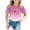 A21-Pink, variant on Ccpelsie Girl's Summer T-Shirts Bow Cherry Graphic Tees Short Sleeve Crewneck Cute T Shirts Tops for Teens Summer Tops(White,6-7 Years)