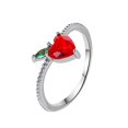 thumbnail image 3 of Ladies Fashion Creative Cute Fruit Ring Index Finger Ring Pendant Ring, 3 of 8
