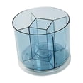 thumbnail image 1 of Soporte de Almacenamiento para Brochas de Maquillaje, Caja de Almacenamiento, Contenedor, Organizador de Alféizar, Delineador de Ojos, Tocador, Acceso Azul, 1 of 9