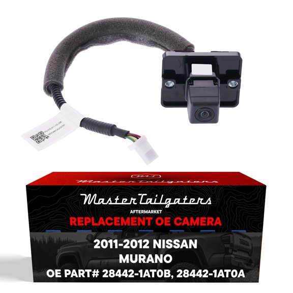 Master Tailgaters Replacement for Nissan Murano (2011-2012) Backup Camera OE Part # 28442-1AT0A, 28442-1AT0B