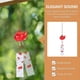 thumbnail image 4 of 2pcs Japanese Style Glass Wind Chimes Glass Wind Bell Golden Fish Style Wind Bell, 4 of 4